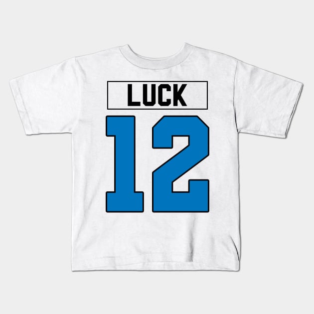 Andrew Luck Kids T-Shirt by Cabello's